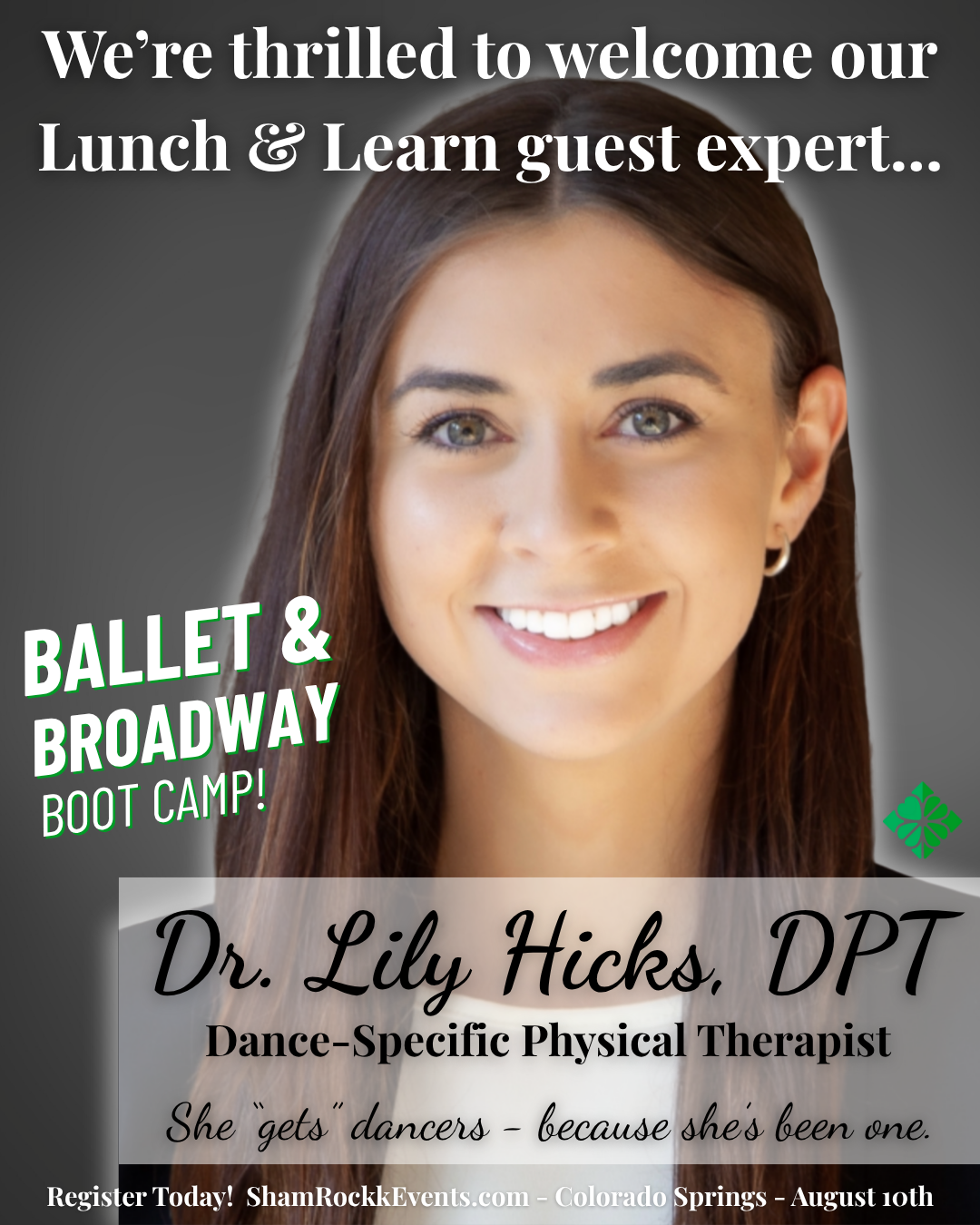 PAST EVENT - Ballet & Broadway Boot Camp - Aug 10th - Colorado Springs