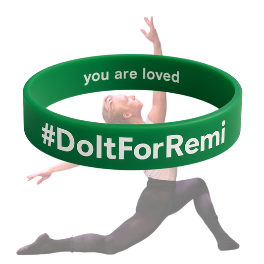 #DoItForRemi Silicone Bracelet