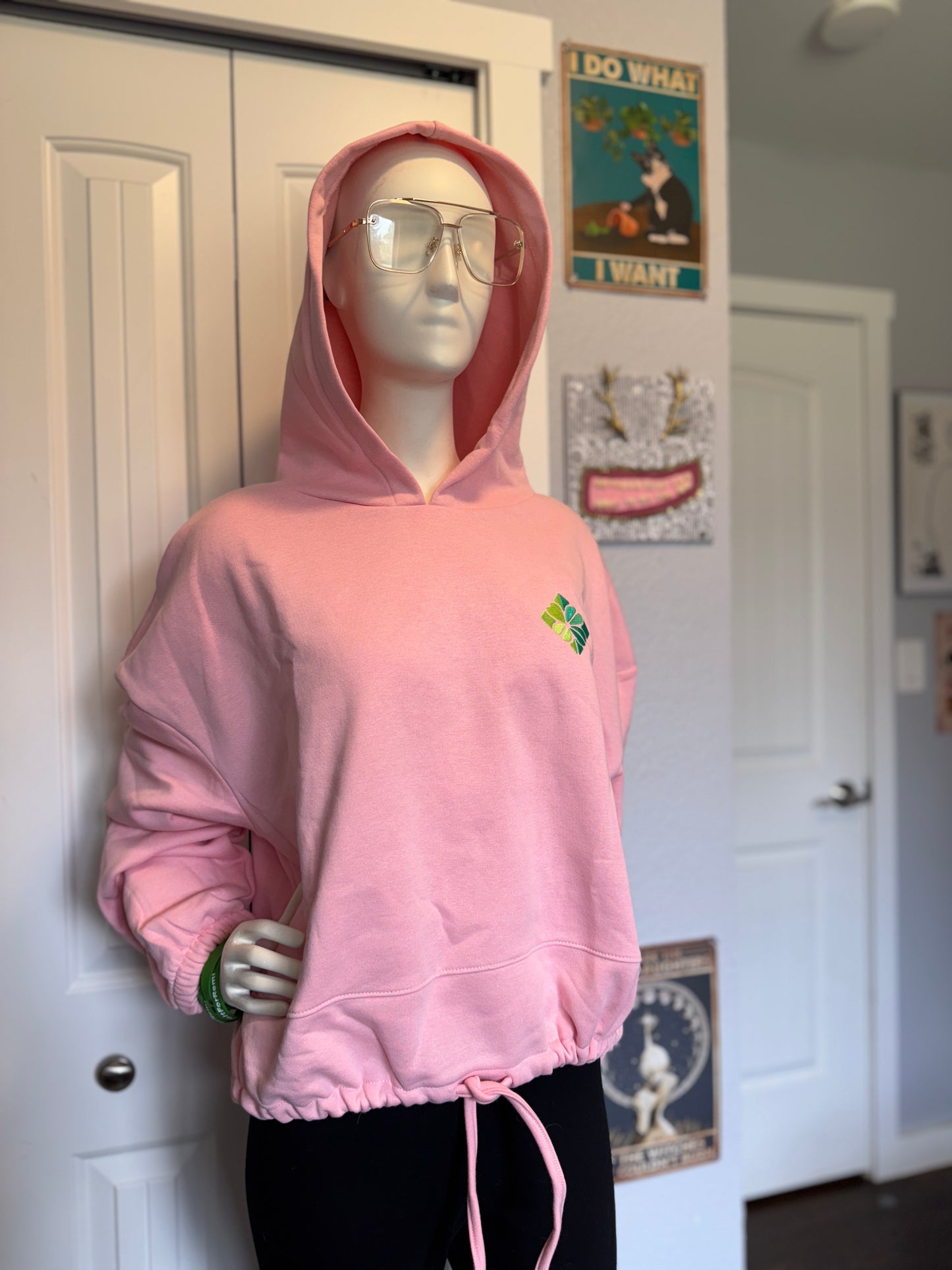 "Prima" ShamRockk Ladies' Cropped Hoodie