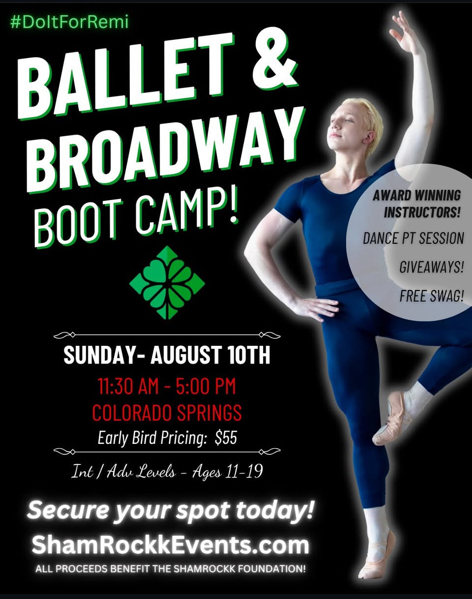 Ballet & Broadway Boot Camp - Aug 10th - Colorado Springs