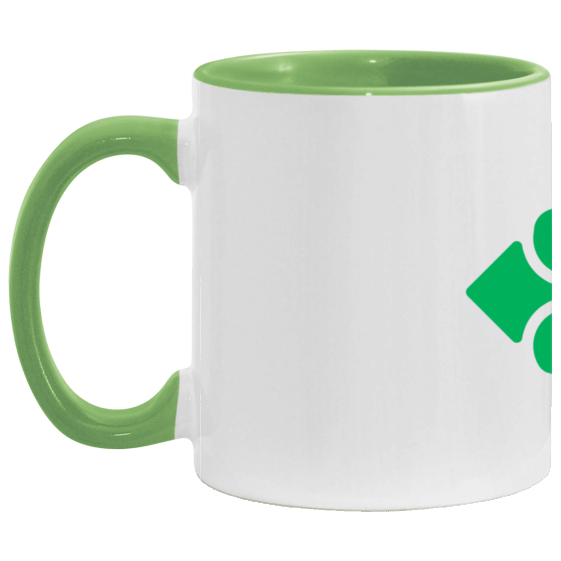 shamrockk mug green