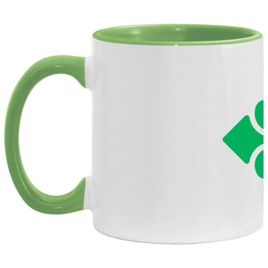 shamrockk mug green