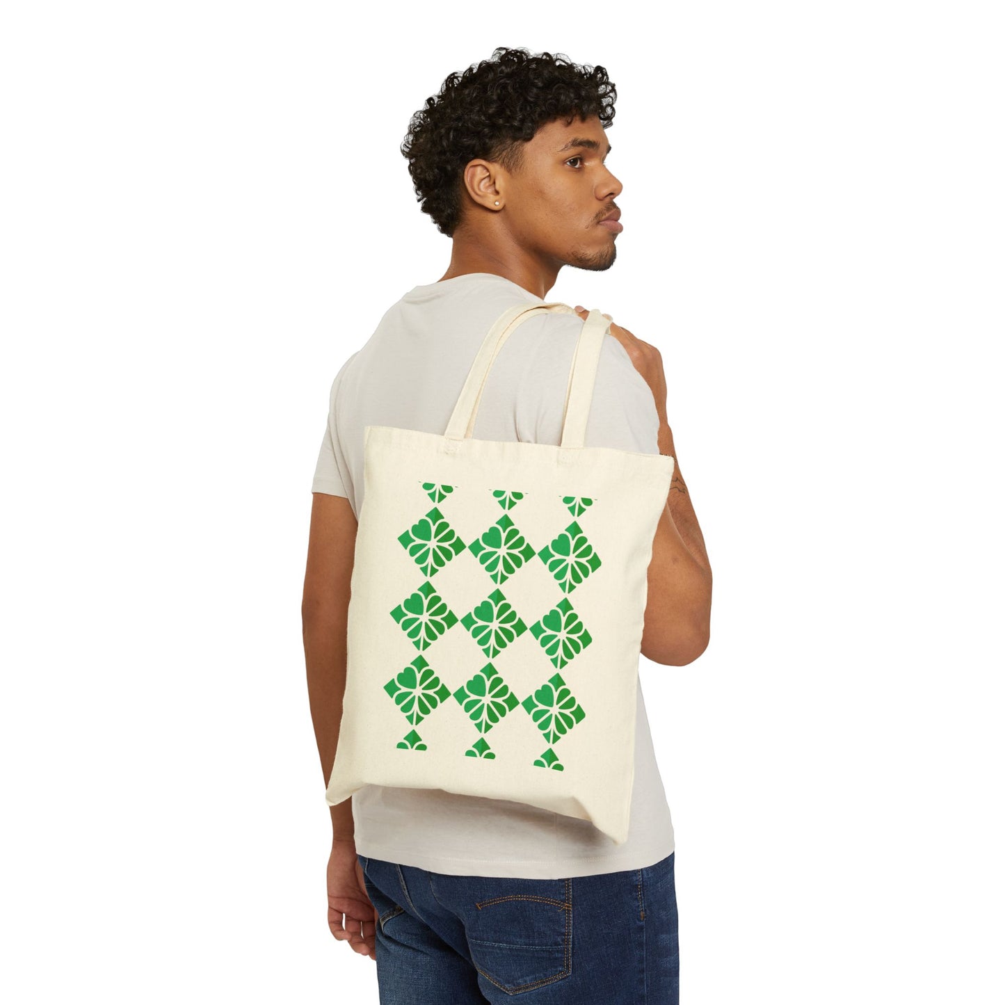 ShamRockk Cotton Canvas Tote Bag #DoItForRemi