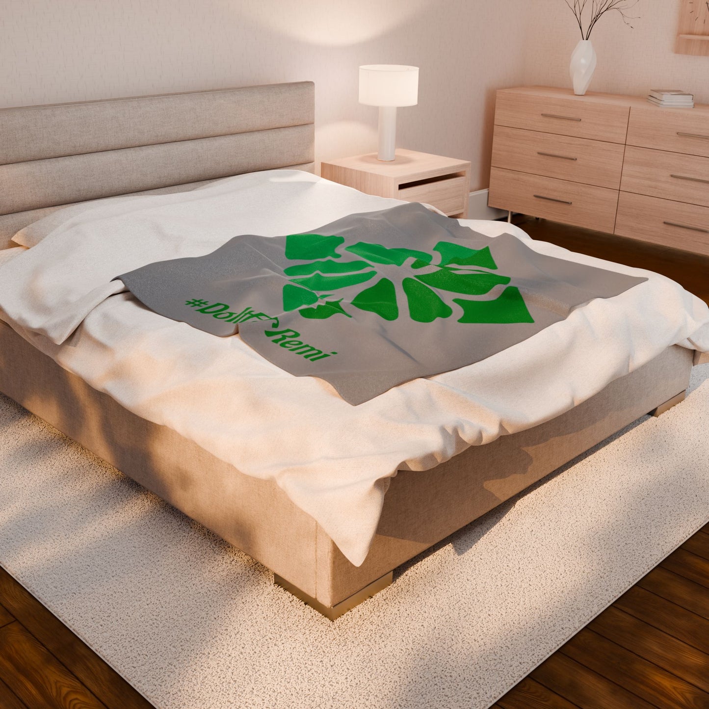 Velveteen Plush Blanket – #DoItForRemi Edition