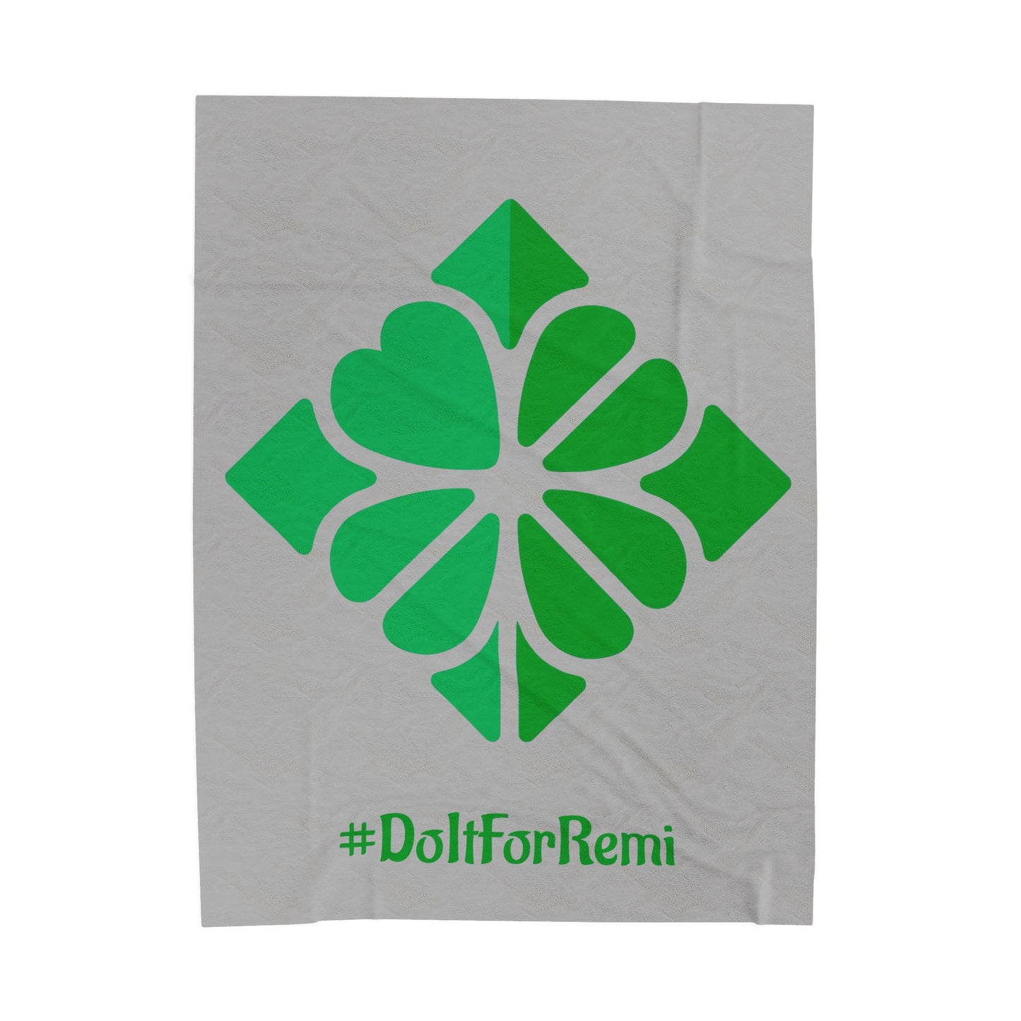 Velveteen Plush Blanket – #DoItForRemi Edition