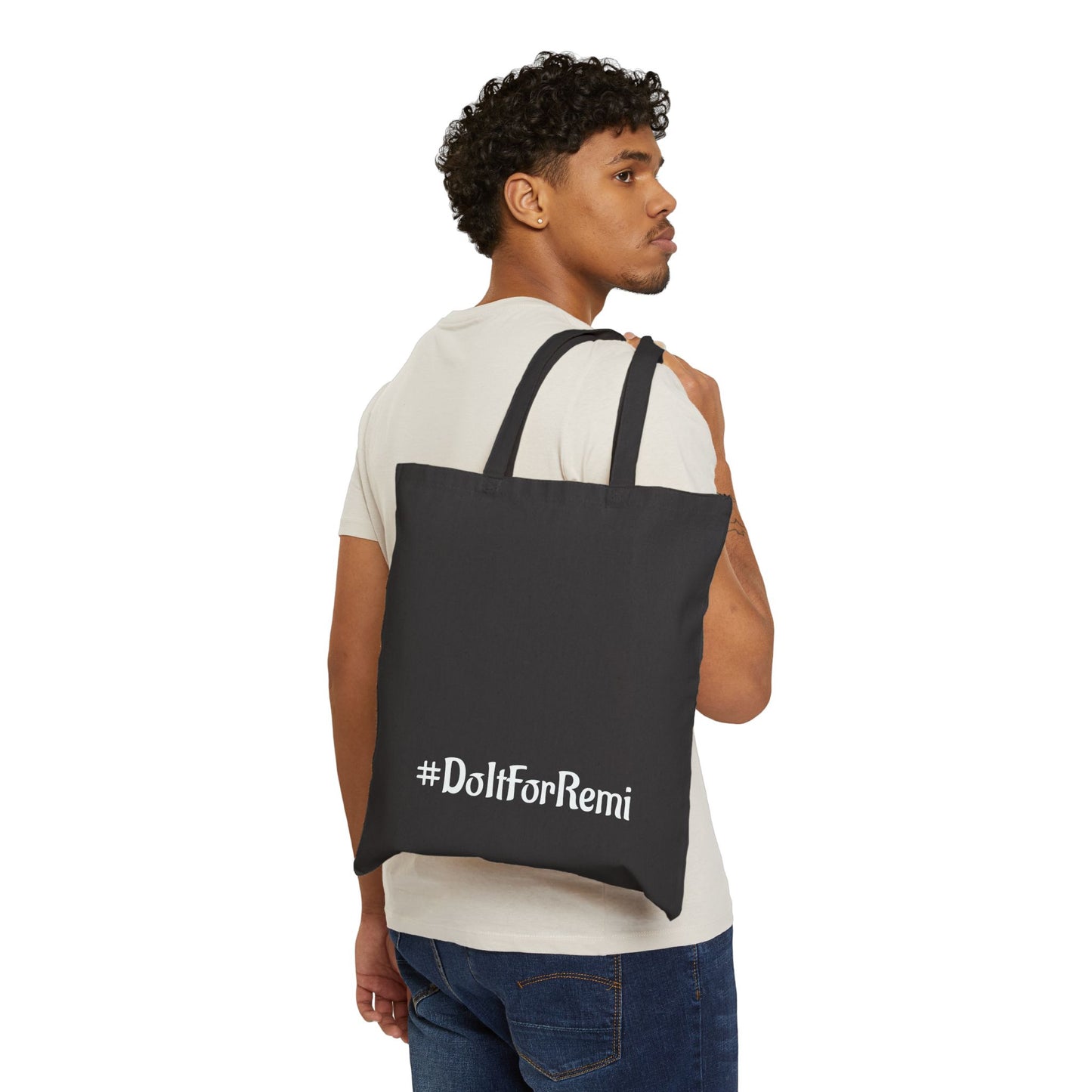 ShamRockk Cotton Canvas Tote Bag #DoItForRemi