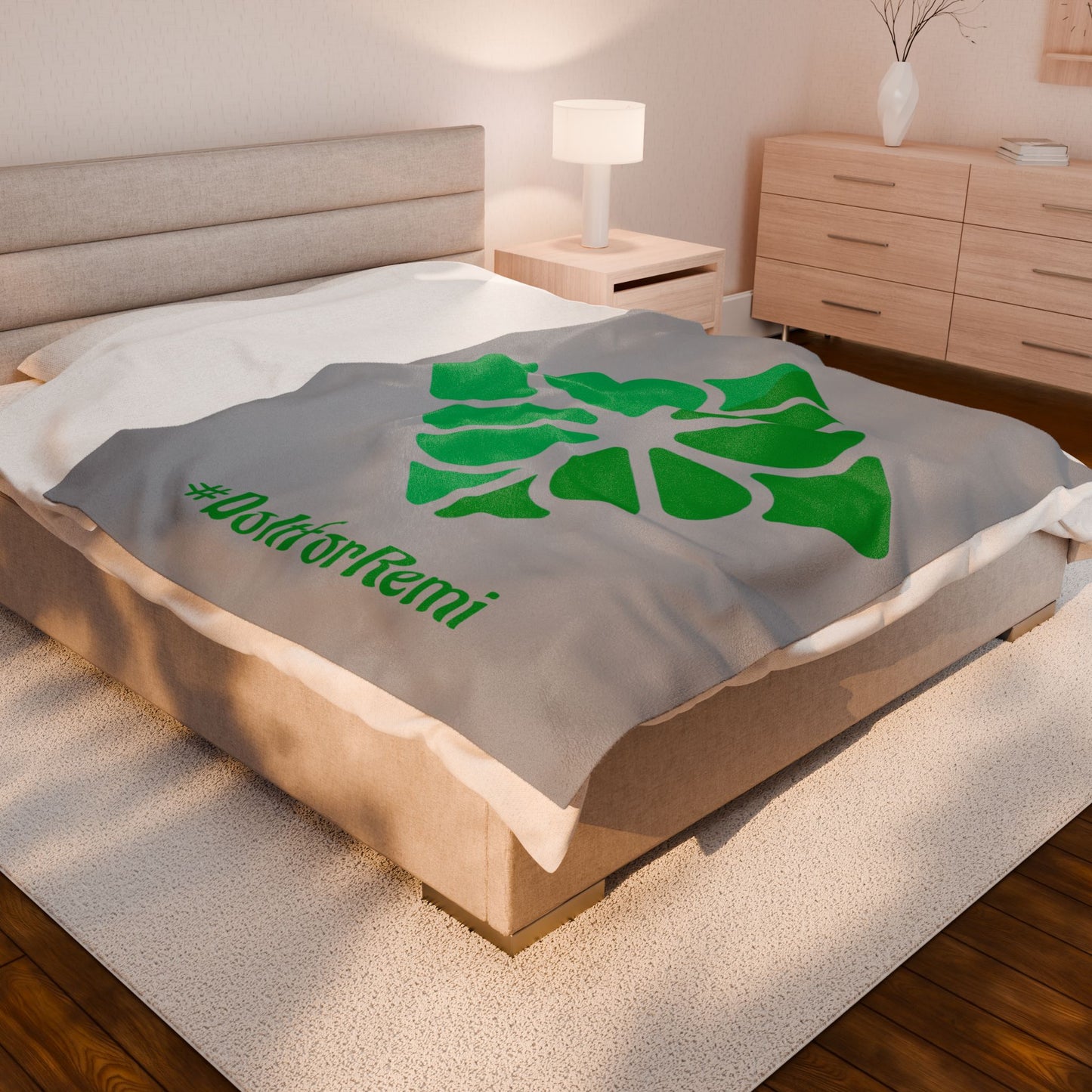 Velveteen Plush Blanket – #DoItForRemi Edition