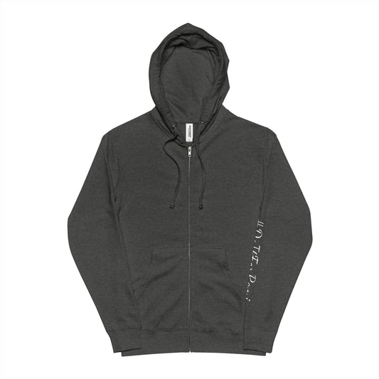 "Croisé" Unisex Fleece Zip-Up Hoodie - #DoItForRemi Edition